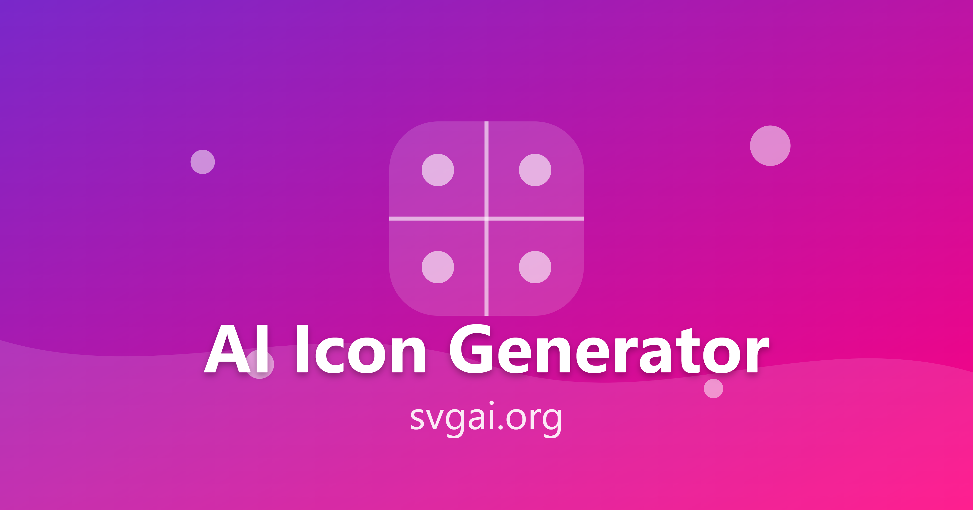 AI Icon Generator: Create Free SVG Icons Instantly | SVG AI